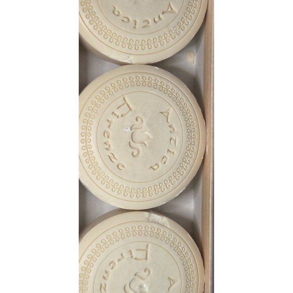 Homemade Italian Soap Antica Firenze 3 Bars Of Luxury Soap Sealed With Gift Box - Picture 4 of 8